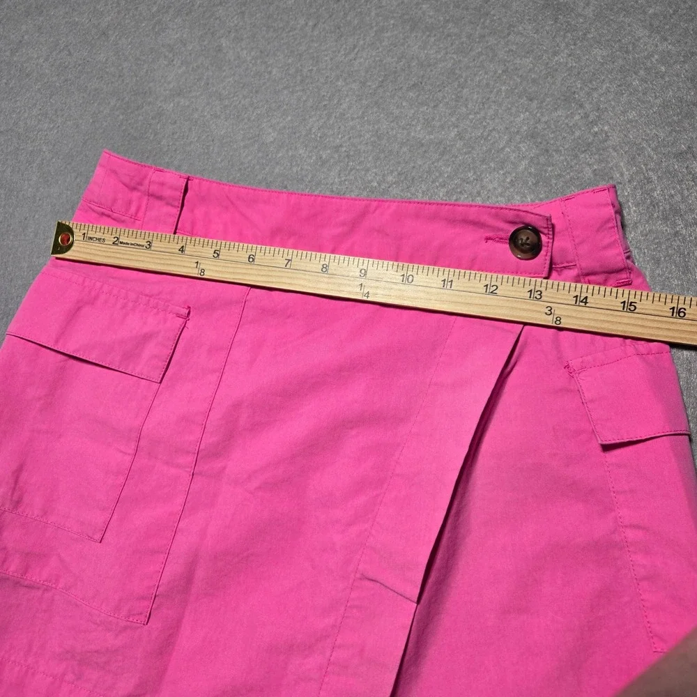Future Collective‎ Gabriella Karefa-Johnson Pink Cargo Wrap Skort Womens 2 Mini
